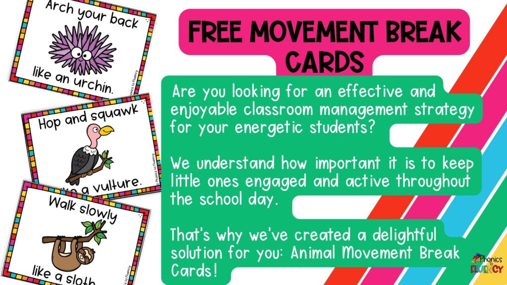 FREE movement break cards