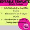 Editable Google Slides™ Digital Drag & Drop Templates - Phonics to Fluency