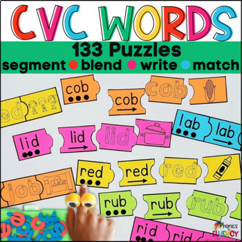 Blending and Segmenting Activities - Blending CVC Words - Blending Sounds