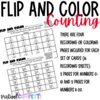 Counting Objects to 20 Christmas Math Activities - Phonics to Fluency