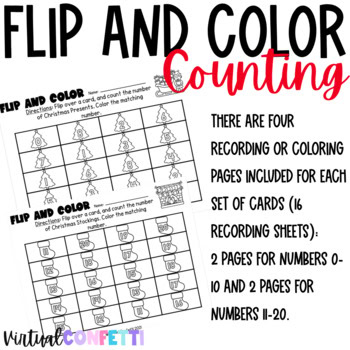 Counting Objects to 20 Christmas Math Activities - Image 3