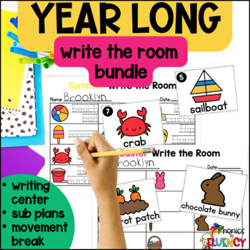 Kindergarten Vocabulary Games - Beginning Writing Activities for Kindergarten