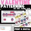 Valentines Day Math Activities Patterns Math Google Classroom™️ ...