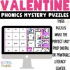 Valentine's Day Literacy Activities Kindergarten Sight Words List ...