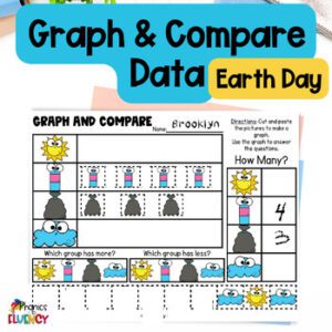 Earth Day Math Activity - Data and Graphing - Earth Day Kindergarten ...