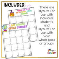 Classroom Behavior Management System - October Classroom Management ...