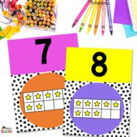 Bright Classroom Decor - Numbers to 20 Posters - Phonics to Fluency