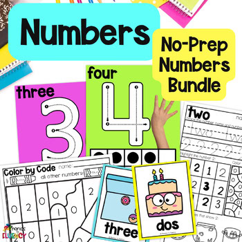 Number of the Day Kindergarten Counting - Number of the Week - Bundle