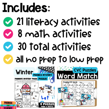 Winter Centers Kindergarten - Winter Math Activities - Winter Writing - Image 2