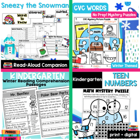 Winter Centers Kindergarten - Winter Math Activities - Winter Writing - Image 3