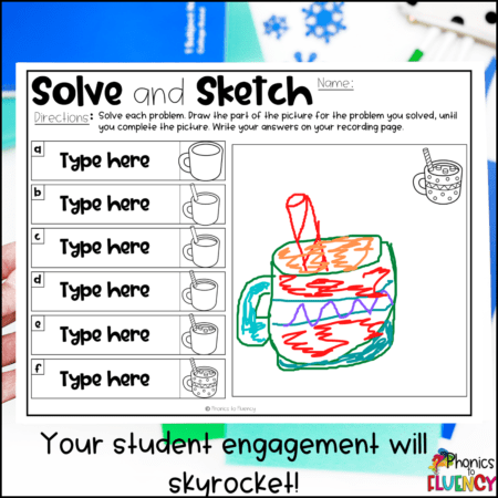 Winter Directed Drawing - Winter Math Center - Editable - Image 4