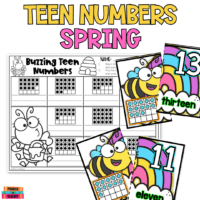 teen numbers kindergarten