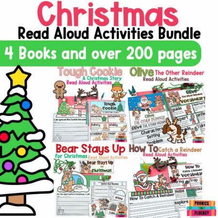 Best Christmas Read Alouds for Kindergarten 4 Book Bundle