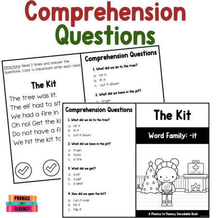 Christmas CVC Decodables Decodable Readers Kindergarten CVC Decodable Books - Image 2