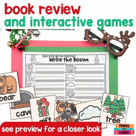 Best Christmas Read Alouds for Kindergarten - Bear Stays Up for Christmas Activities - Image 4