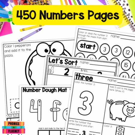 Number of the Day Worksheets Letter of the Day Activities - Image 2