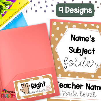 Boho Editable Take Home Folder Covers Keep At Home Return To School Labels - Image 2