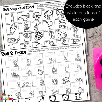 Blends Worksheets Reading & Phonics Intervention Activities Games 1st Grade 2nd - Image 4