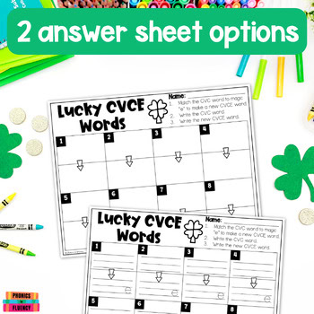 CVCE Words - CVCE Word Games - March Literacy Centers Kindergarten - Image 3