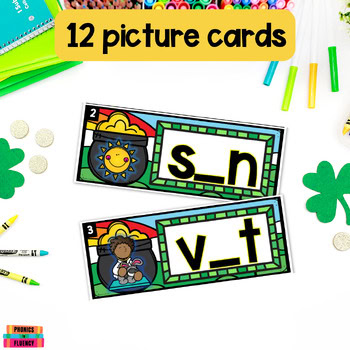 Middle Sounds Worksheets - Middle Sounds - Literacy Centers Kindergarten - Image 2