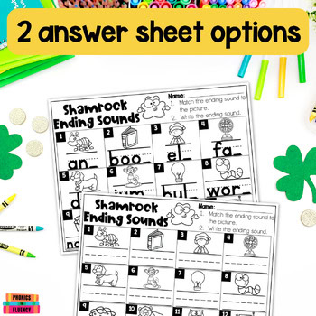 Final Sounds - Ending Sounds Games - Ending Sounds Worksheets - Kindergarten - Image 3