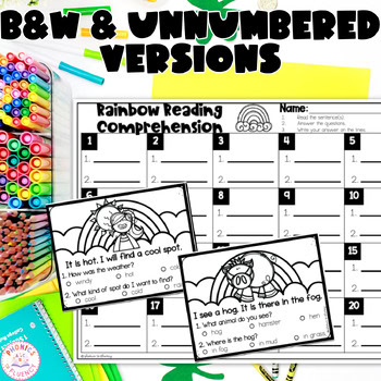 Reading Comprehension Passages and Questions - Spring Reading Comprehension - Image 4