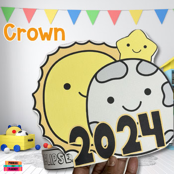 Solar Eclipse 2024 Kindergarten - Solar Eclipse Activities - Spring Science - Image 3