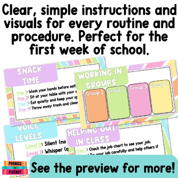 Expectations and Procedures & Routines Slides Routines and Procedures Checklist - Image 4