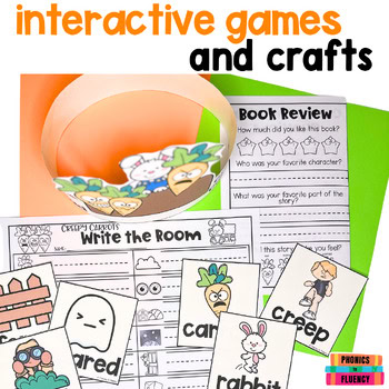 Creepy Carrots Halloween Craft and Kindergarten Read Aloud Craft and Activities - Image 2