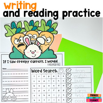 Creepy Carrots Halloween Craft and Kindergarten Read Aloud Craft and Activities - Image 3
