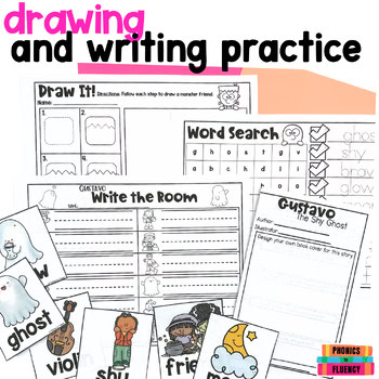 Gustavo The Shy Ghost Halloween Craft and Kindergarten Read Aloud Activities - Image 3