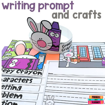 Creepy Crayon Craft Halloween Activities Kindergarten Read Aloud Activities - Image 2