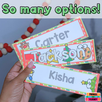 Christmas Bookmarks to Color Editable Christmas Bookmarks for Kindergarten - 2nd - Image 2