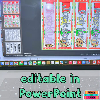Christmas Bookmarks to Color Editable Christmas Bookmarks for Kindergarten - 2nd - Image 4