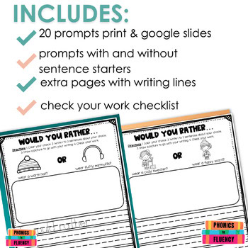 Would You Rather Writing Google Slides Winter Holiday Digital Brain Breaks 1st - Image 2