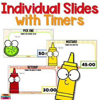 Ketchup Mustard Pickle Slides PowerPoint™ and Google Slides™ Kindergarten 1st - Image 3