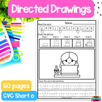 Created to Align with UFLI Worksheets UFLI Kindergarten Lesson 37 CVC Short O