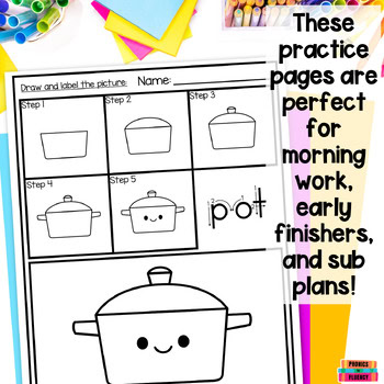 Created to Align with UFLI Worksheets UFLI Kindergarten Lesson 37 CVC Short O - Image 4