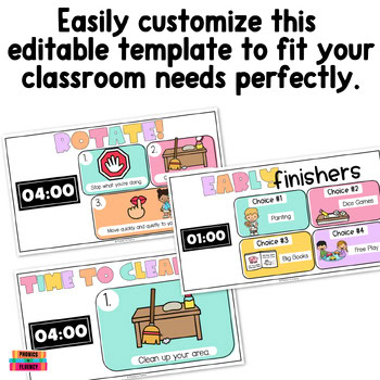 Station Rotation Google Slides Center Rotations Slides Kindergarten Small Group - Image 3