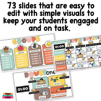 Editable Station Rotation Small Group Rotation Center Rotation Google Slides™ - Image 2
