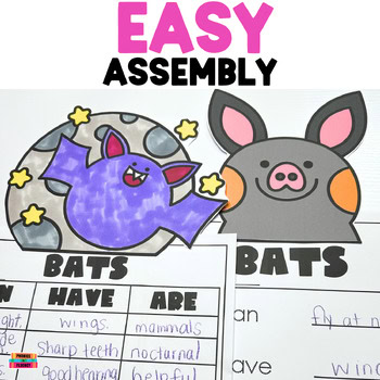 Informational Writing Graphic Organizer Can/Have/Are Writing Craft Kindergarten - Image 2
