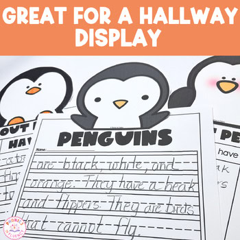 Penguins Writing Craft Can/Have/Are Penguins Graphic Organizer for Kindergarten - Image 3