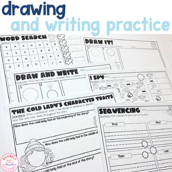 There Was a Cold Lady Who Swallowed Some Snow Read Aloud Activities Kindergarten - Image 2
