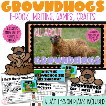 Groundhog Day Activities Kindergarten Craft Math Coloring Prediction Word Search