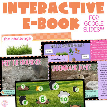 Groundhog Day Activities Kindergarten Craft Math Coloring Prediction Word Search - Image 4
