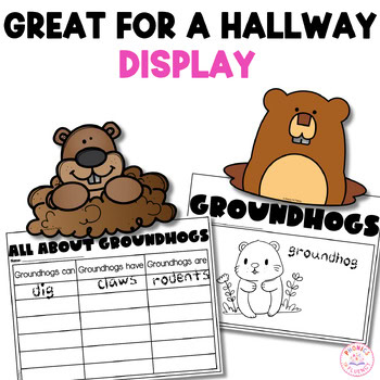 Groundhog Writing Craft Can Have Are Groundhog Graphic Organizer Kindergarten - Image 3