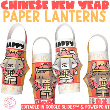 Chinese New Year Craft Chinese Lantern Template Lunar New Year Lantern 2026