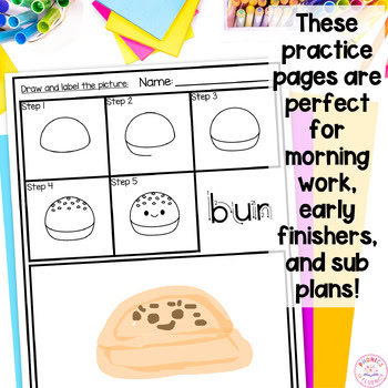 Created to Align with UFLI Worksheets UFLI Kindergarten Lesson 39 CVC Short U - Image 4