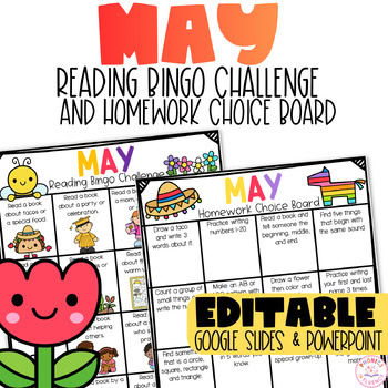 Kindergarten Reading Challenge Reading Log Memorial Day Cinco De Mayo Reading