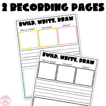 Sentence Writing Sentence Building Cards Spring Writing Activities Kindergarten - Image 3